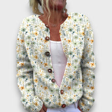 Rosalie – Cardigan mit Rosendruck – Stil 2