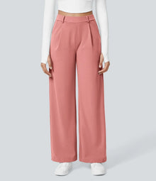 Valena | Bequeme, figurschmeichelnde Hose – Rosa