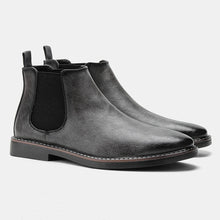 Sanford | Lederstiefel für Herren – Grau