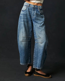 Irwael - Zeitlos Bequem Vielseitig – Die Jeans ist dein Go-to-Piece für jeden Anlass. – Blau
