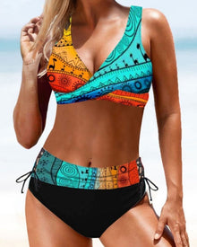 Eliana | Bunter und eleganter Bikini – Bunt