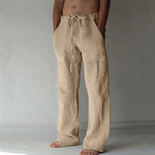 Nils | Modische dünne Freizeithose – Khaki