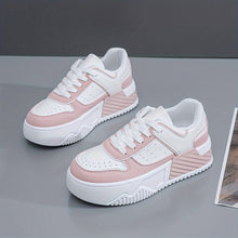 Modische Sneaker mit Plateau für Damen | Perfekt für Freizeit-Tage – Rosa