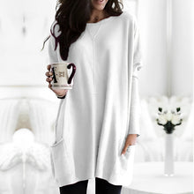 Marcella - Langarmshirt für Wärme – Weiß