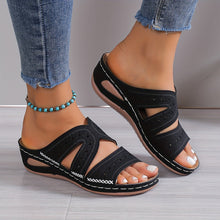 Eliana | Orthopädische Sandalen für optimalen Komfort – Schwarz