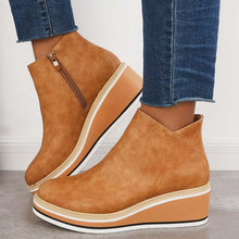 Nikkole - Stilvolle Damenstiefel mit Reißverschluss – Khaki