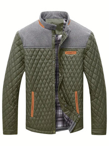 Proctor - Lässige Langarmjacke Mit Taschen – Grün