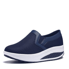 Damen Slip-On Mesh Sneakers mit erhöhter Dämpfung Fudus – Blau