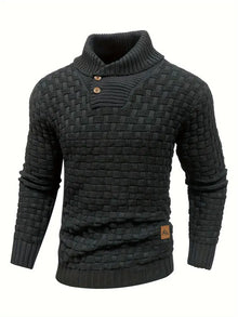 EVERETT™STRICK PULLOVER – Schwarz