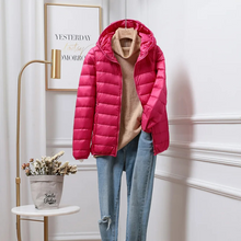 Gudrun | Damen Winterjacke mit Kapuze und Reißverschluss – Rosa