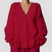 Lavena - Bequemer Pullover – Rot