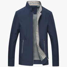 Slim Fit Bomberjacke für Herren – Blau