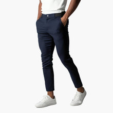 Nico | Stretch Chino-Hosen – Marineblau