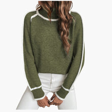 Julia | Kuscheliger Turtleneck-Pullover für Damen – Olive