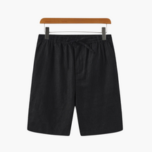 Leichte Sommer Shorts für Herren - bequem & vielseitig tragbar – Schwarz