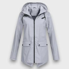 Wenara – Regenjacke mit Kapuze – Grau
