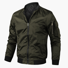 Luca | Vintage Bomberjacke für Herren – Grün