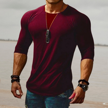Stilvolles Herren Slim Fit Stretch Shirt - Felix – Rot