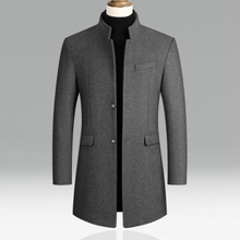 Eleganter Mantel für Herren - Banjo – Grau