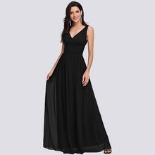 Maddie - Elegantes, ärmelloses Abendkleid für Damen – Schwarz