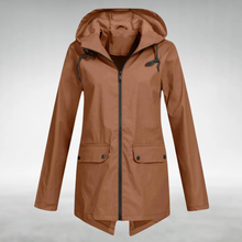 Aryln -Wasserdichte Jacke – Braun