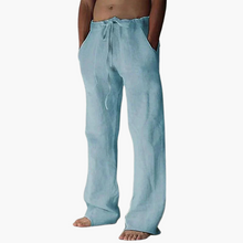 Leichte Relaxed Fit Hose für Herren - bequem & luftdurchlässig – Blau