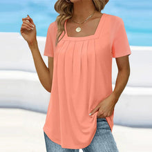 Lauren® | Elegante Plisseebluse – Rosa