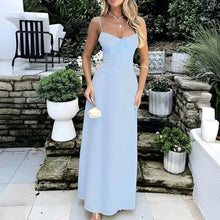 Jesse - Lässiges Maxikleid – Blau
