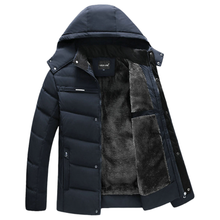 Fleece-Parka - LOTHAR – Marineblau