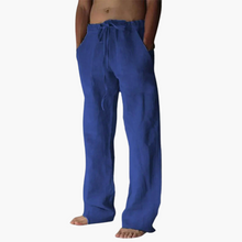 Leichte Relaxed Fit Hose für Herren - bequem & luftdurchlässig – Dunkelblau