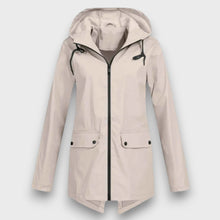 Wenara – Regenjacke mit Kapuze – Beige