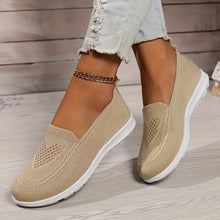 Elegante Gestrickte Unisex-Sneaker für Damen | Perfekt für Alltag – Beige