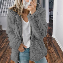 Celandine - Trendige Kapuzenjacke – Grau