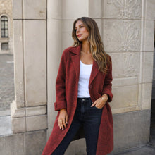 Mathei – Langärmelige Jacke Mit Knöpfen – Rot