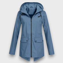 Wenara – Regenjacke mit Kapuze – Blau