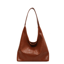 Lavina -  Vintage-Tragetasche für Damen mit viel Platz – Hellbraun