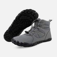FrostBare™ – Winter Barfußstiefel für Natürliches Gehen – Grau