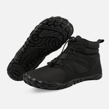 FrostBare™ – Winter Barfußstiefel für Natürliches Gehen – Schwarz