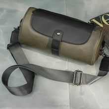 Elegante Kairo Eimer-Tasche aus hochwertigem Leder – Grün