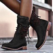 Elvian | Elegante Lederstiefel mit weichem Futter – Schwarz