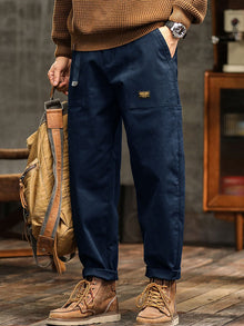 Otto | Utility-Hose im Vintage-Stil – Marineblau