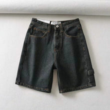 Damen High-Waist Shorts – Elegante Sommer-Shorts mit weitem Bein – Dunkelgrau