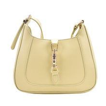 Beatrix - Achseltasche im Westernstil, Baguette-Tasche – Gelb