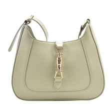 Beatrix - Achseltasche im Westernstil, Baguette-Tasche – Grun