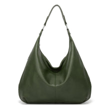 Cordelia - Damen-Schultertasche, lässige Tragetasche – Grün