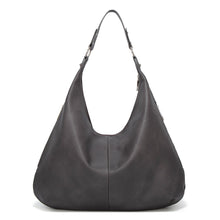 Cordelia - Damen-Schultertasche, lässige Tragetasche – Grau