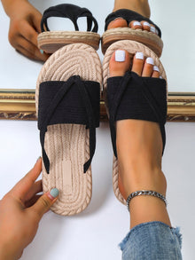 Netty - Sandalen Stilvoll und bequem – Schwarz