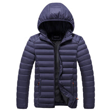 Leichte thermoisolierte Herrenjacke - Rayan – Blau