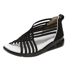 Talyse - Gepolsterte Walking-Sandalen – Schwarz