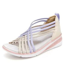 Talyse - Gepolsterte Walking-Sandalen – Lila